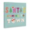 Stupell Industries Whimsical Santa's Coming To Town Canvas Design by Sazerelli Designs